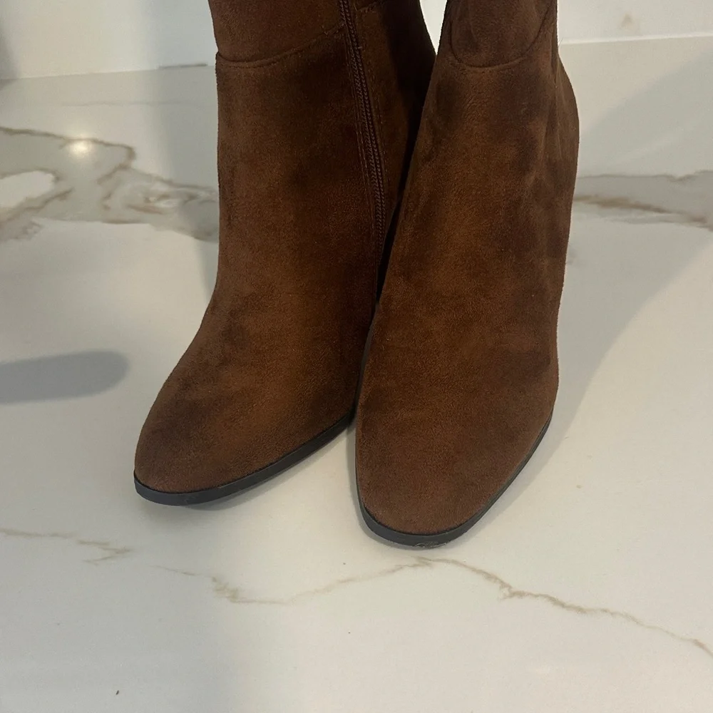 Vince Camuto Brown Over-the-Knee Boots - Picture 3 of 6